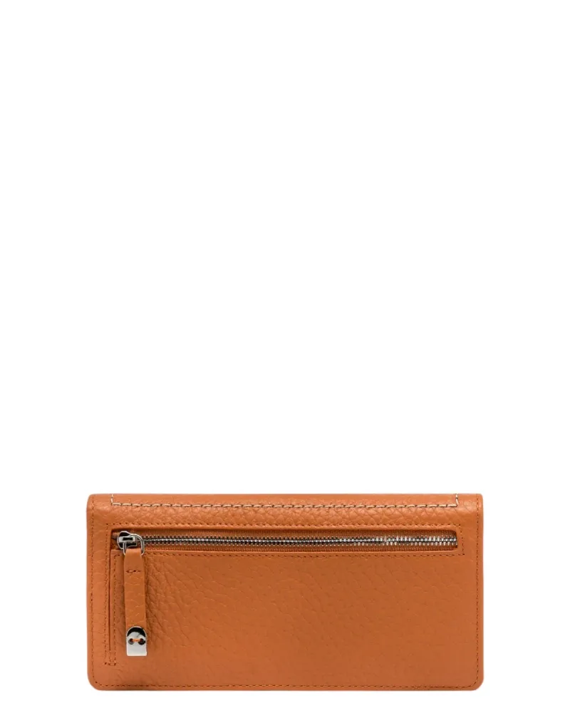Gianni Chiarini Bubble Leather Wallet Button