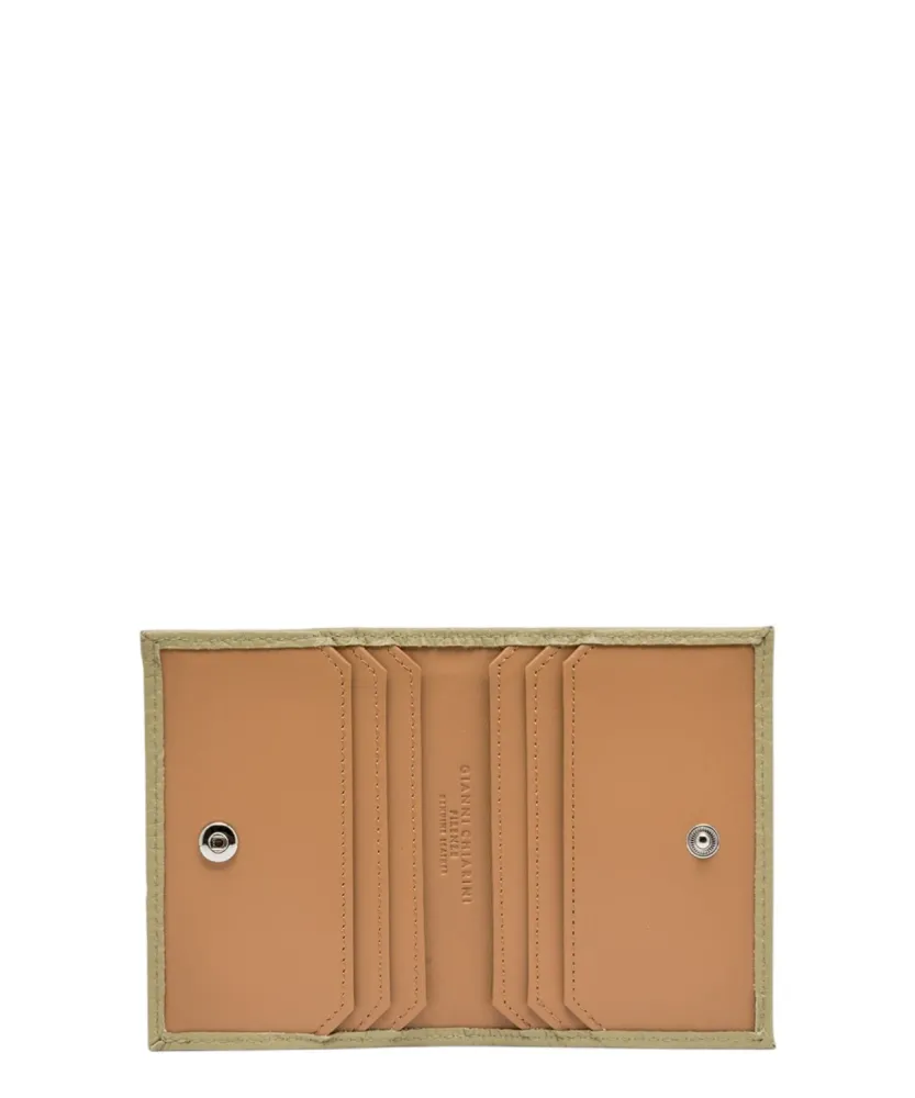 Gianni Chiarini compact leather wallet