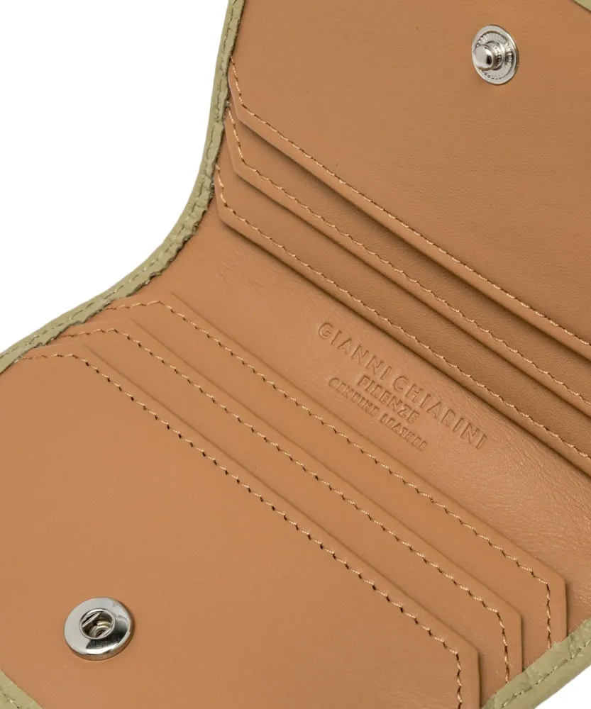 Gianni Chiarini compact leather wallet