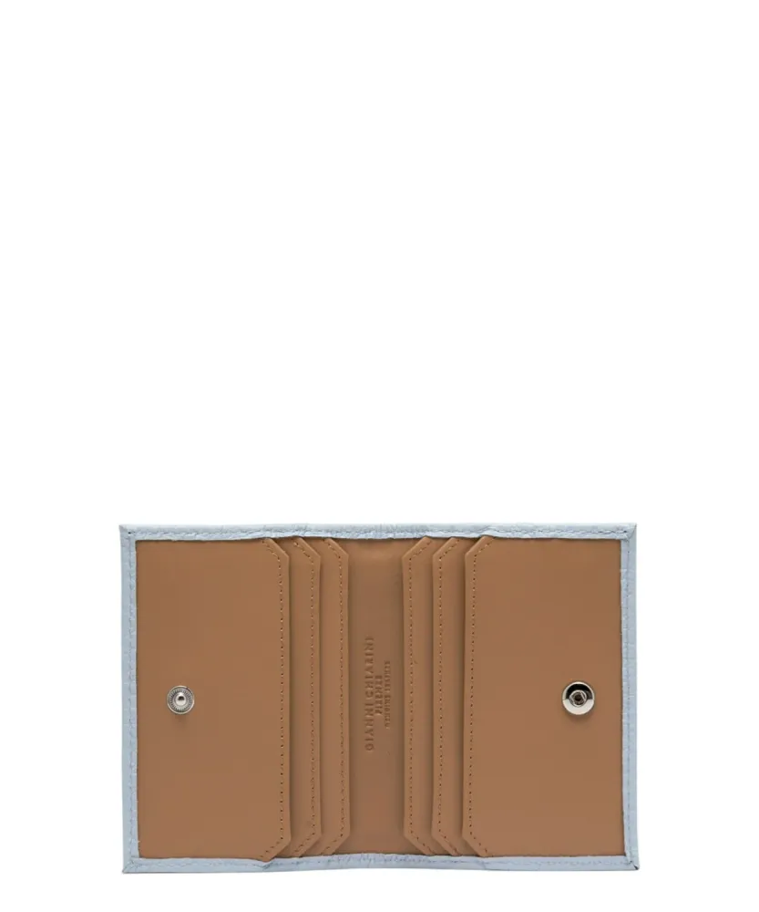 Gianni Chiarini grainy leather small wallet