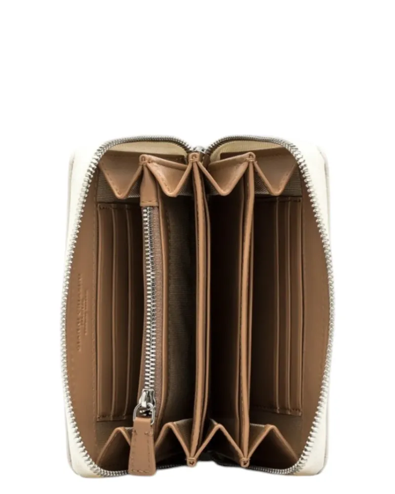 Gianni Chiarini Maxi Grain Leather Wallet