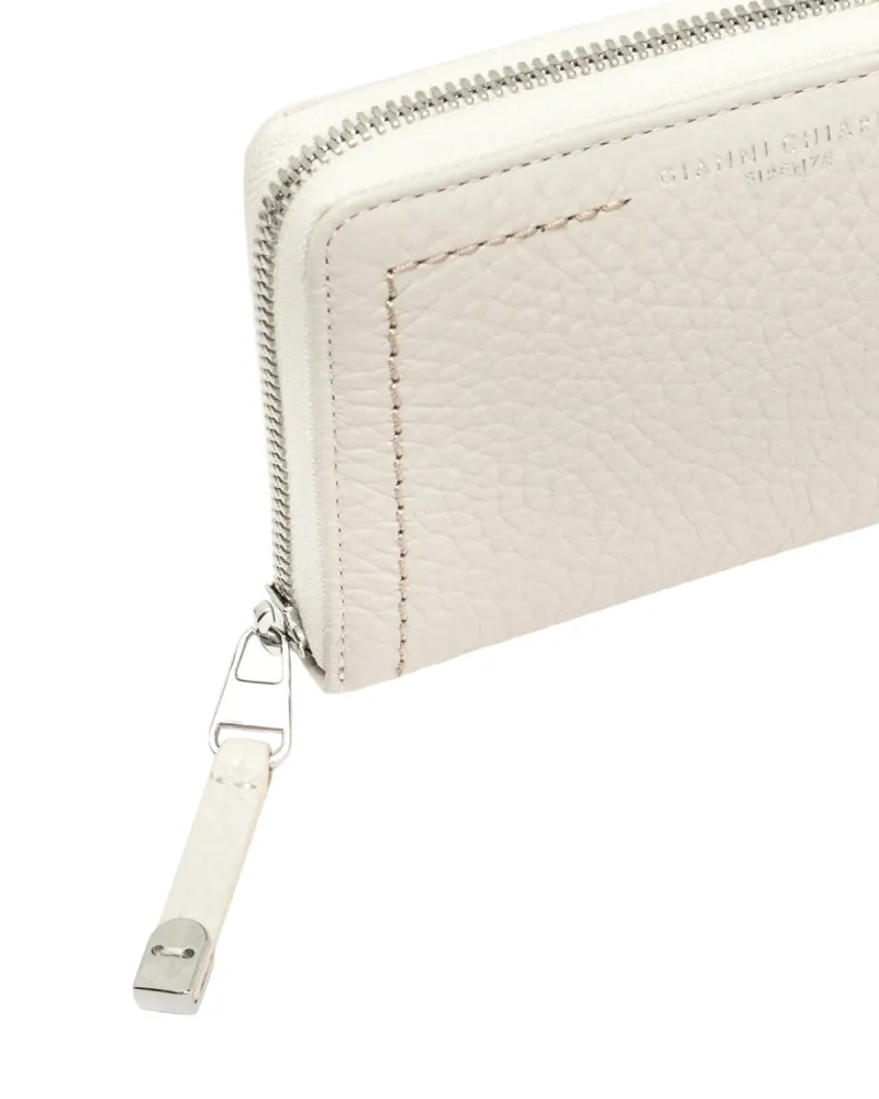 Gianni Chiarini Maxi Grain Leather Wallet