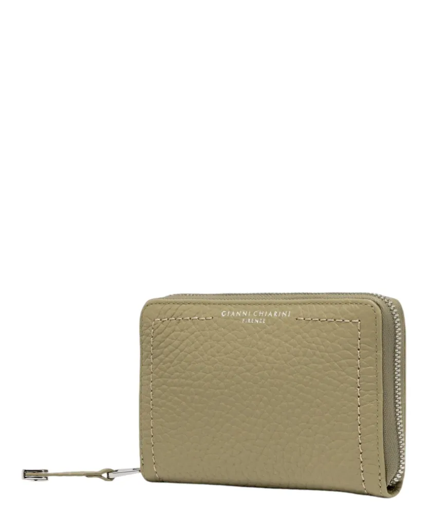 Gianni Chiarini Maxi Grain Leather Wallet