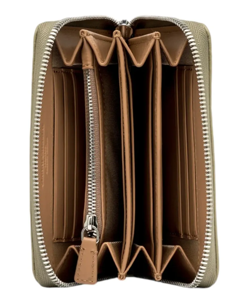 Gianni Chiarini Maxi Grain Leather Wallet