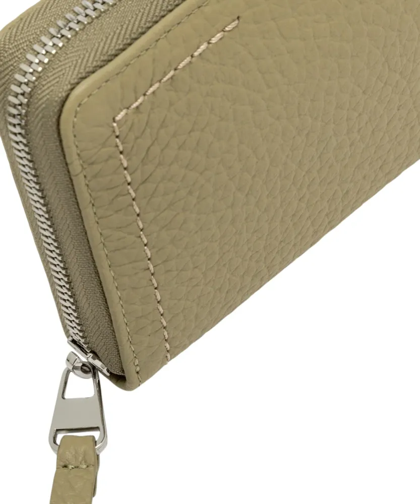 Gianni Chiarini Maxi Grain Leather Wallet