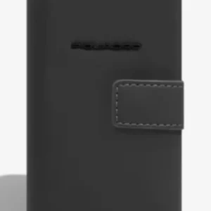 Piquadro Pop-Up Card Holder Metal and Fabric