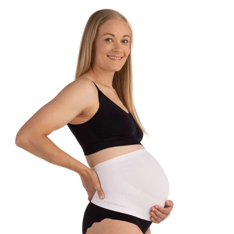 Carriwell Mum to Be Støttebælte sømløst - hvid Small