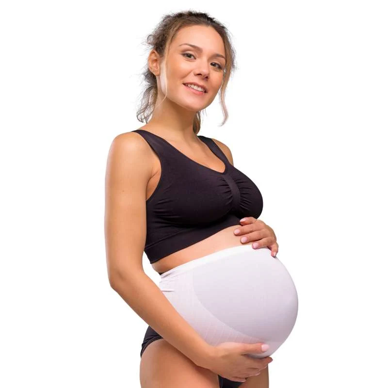 Carriwell Mum to Be Støttebælte sømløst - hvid Small