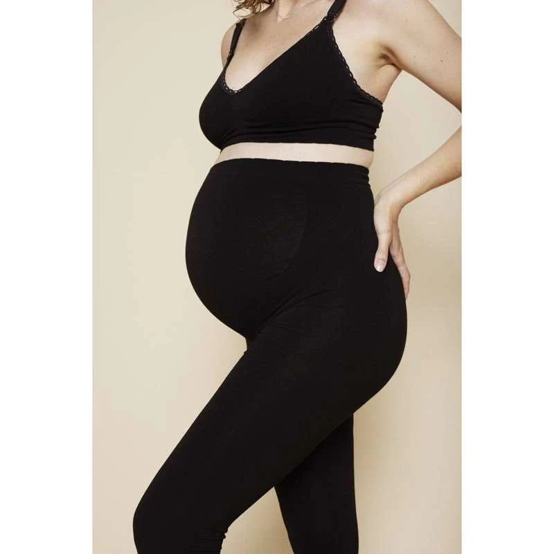 Momkind Belly Support - Leggings - Sort