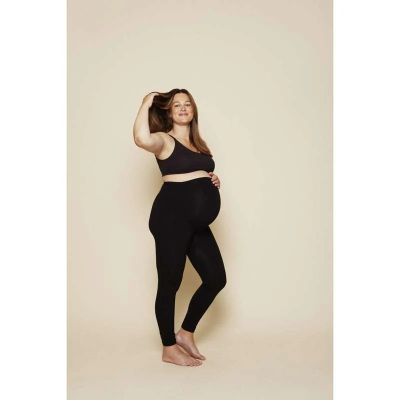 Momkind Belly Support - Leggings - Sort