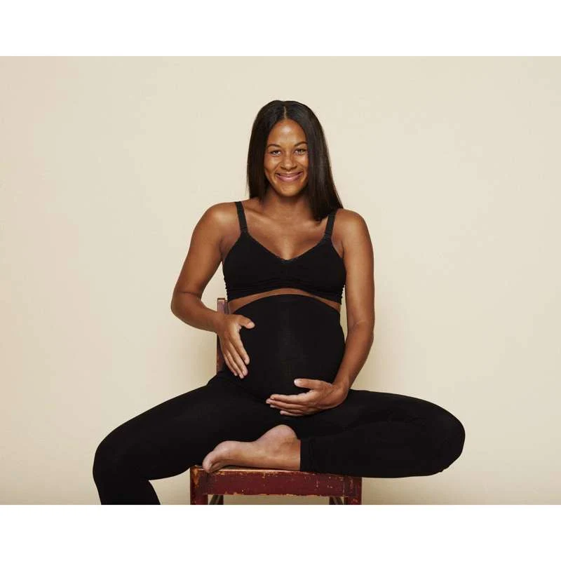 Momkind Belly Support - Leggings - Sort
