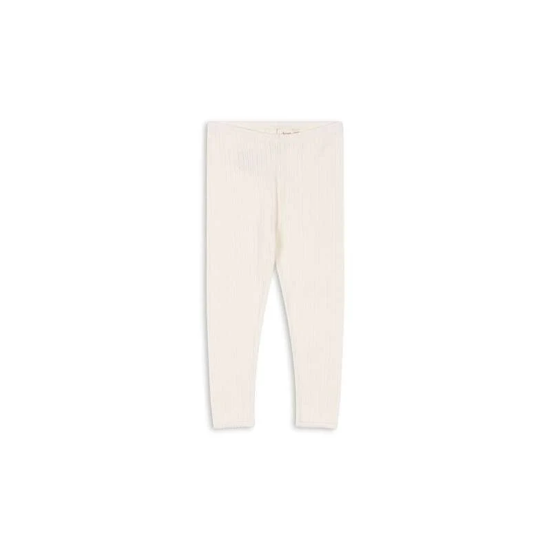 Konges Sløjd Minnie Pants - GOTS - Antique White - Plus Size 3