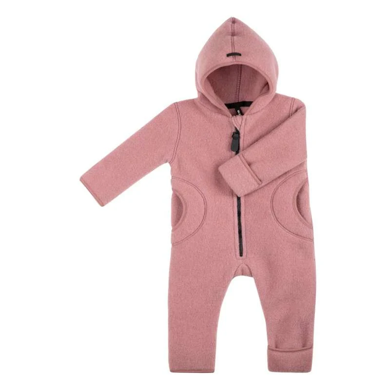 Pure Pure Coverall - Wool уютна тъкан - Shadow Rose 86