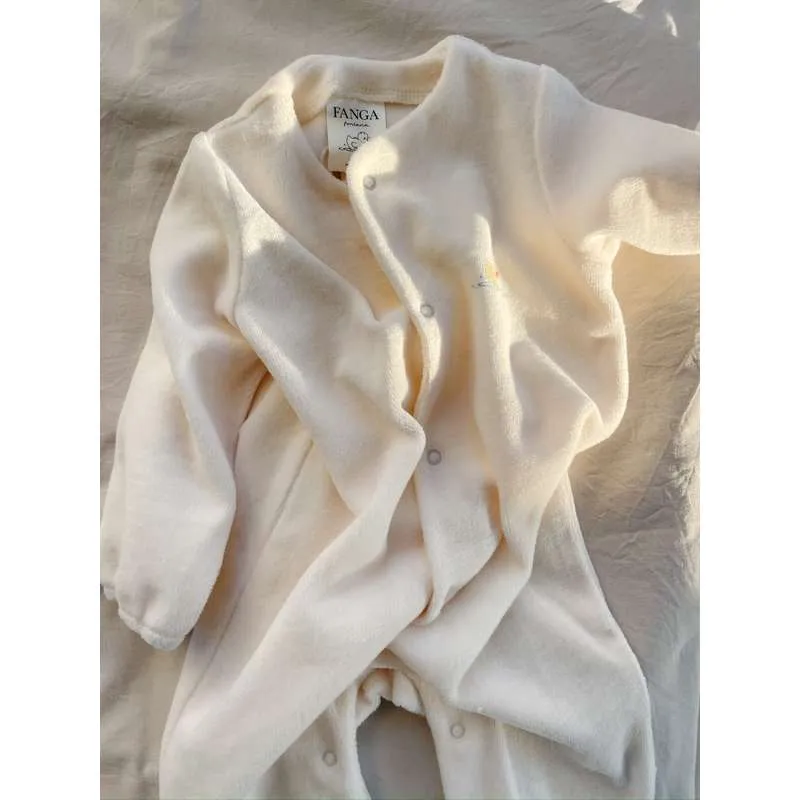 Fanga Fontana Elu Heldragt - GOTS - Antique White 3m