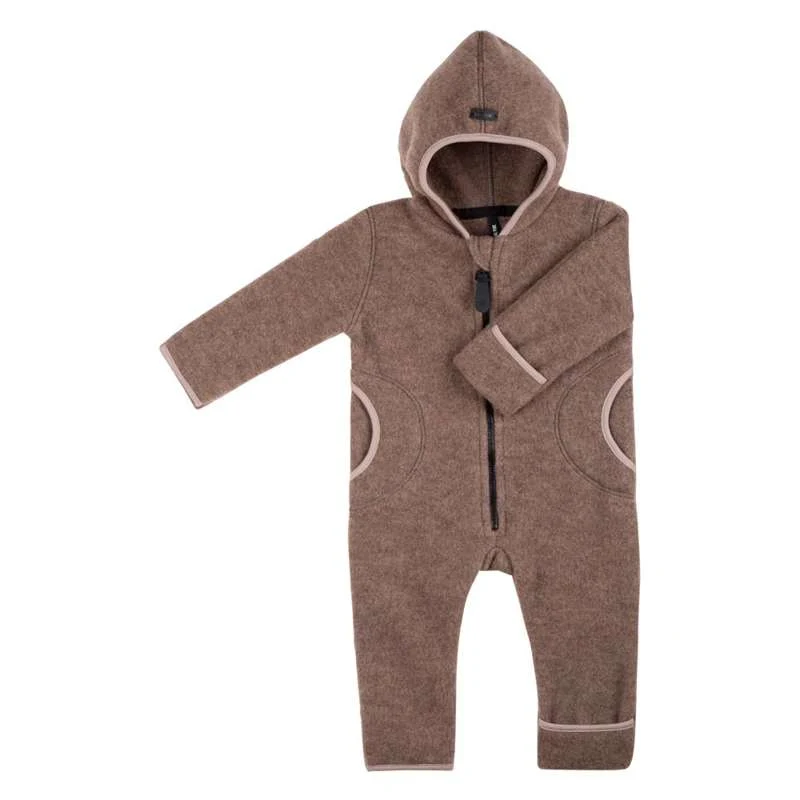 Pure Pure Overall - Wool Поларен флис - Walnut